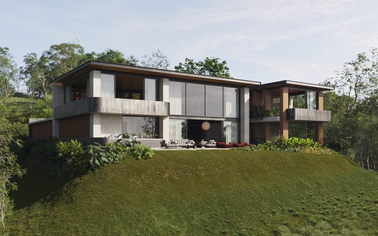 Casa Arrayanes, render 1