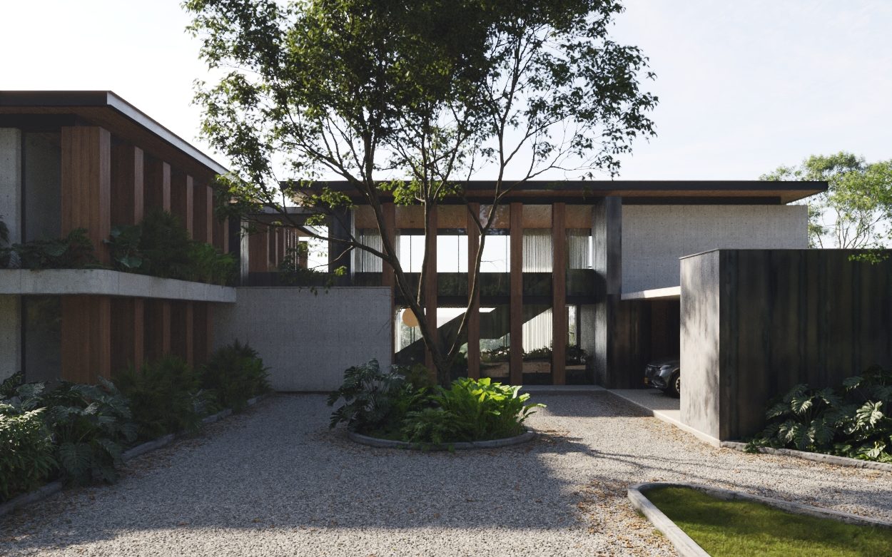Casa Arrayanes, render 3