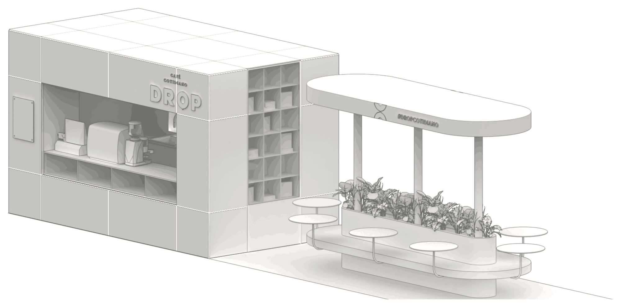 Exterior isometric