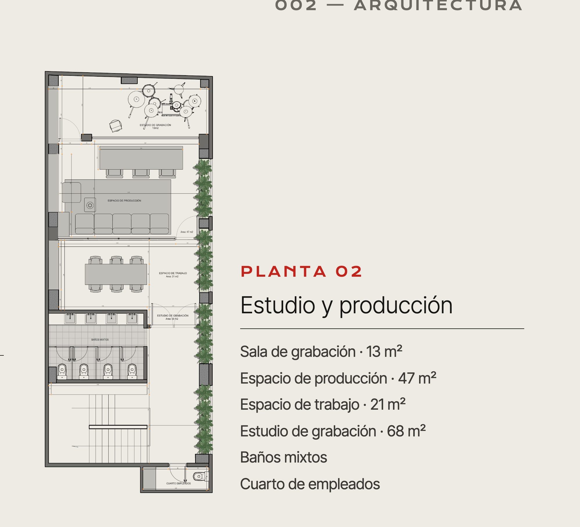 Level 2 — studio and production