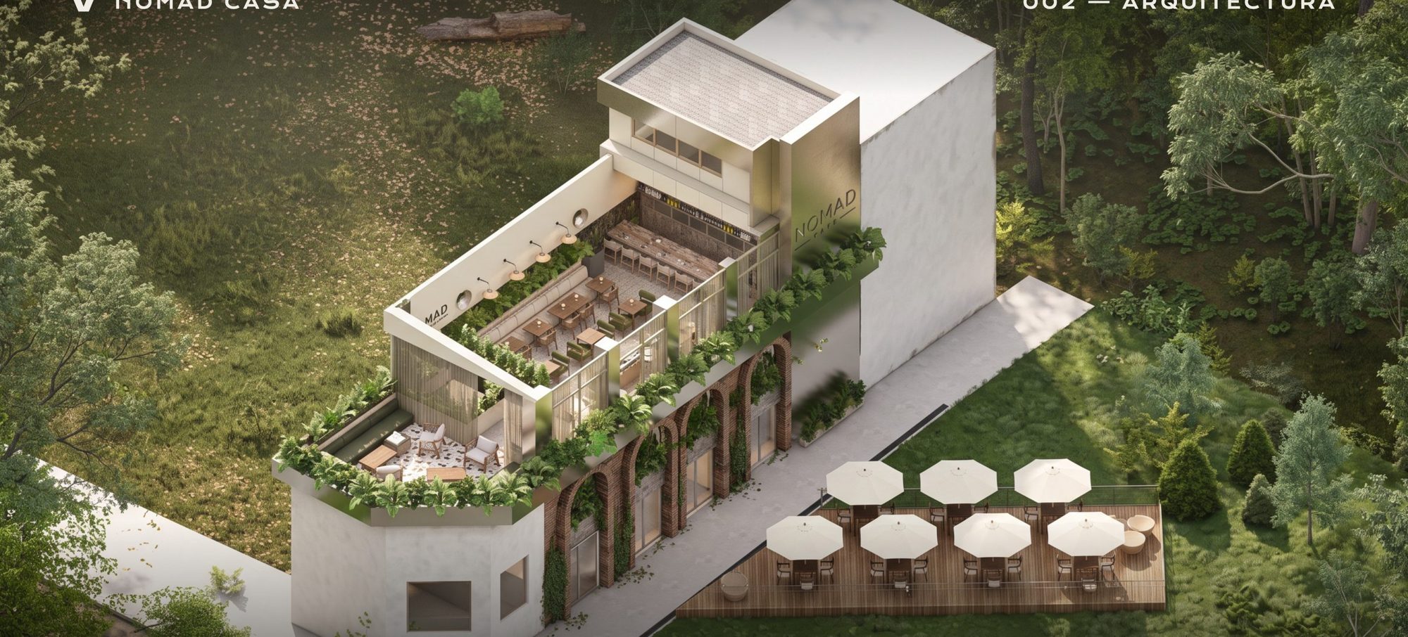 Roof terrace