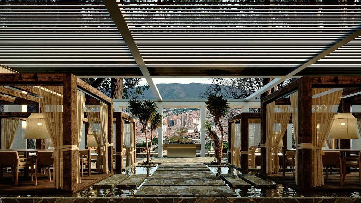 Water mirror terrace