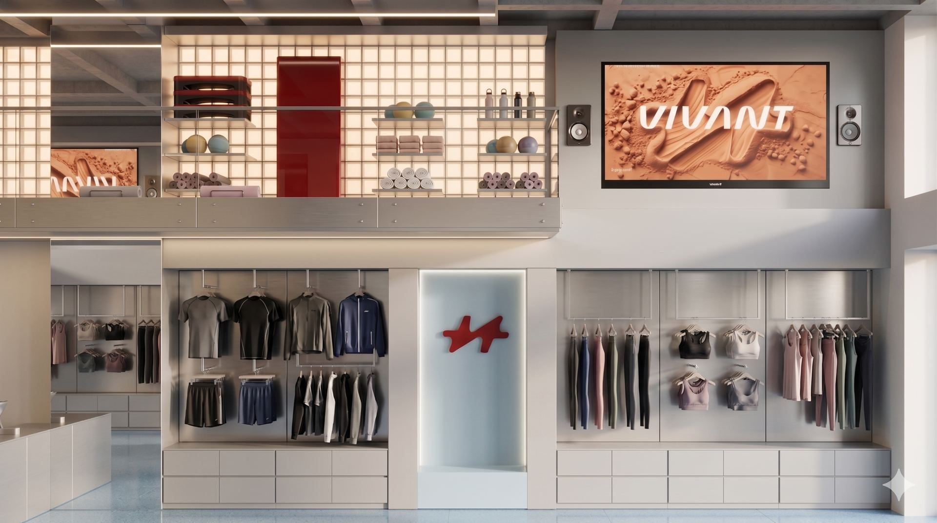 Store — display wall
